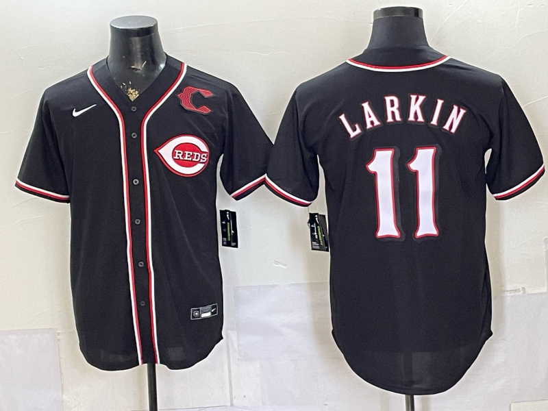 2026 Men Boston Red Sox #11 Larkin black Nike MLB Jersey 0632006->boston red sox->MLB Jersey